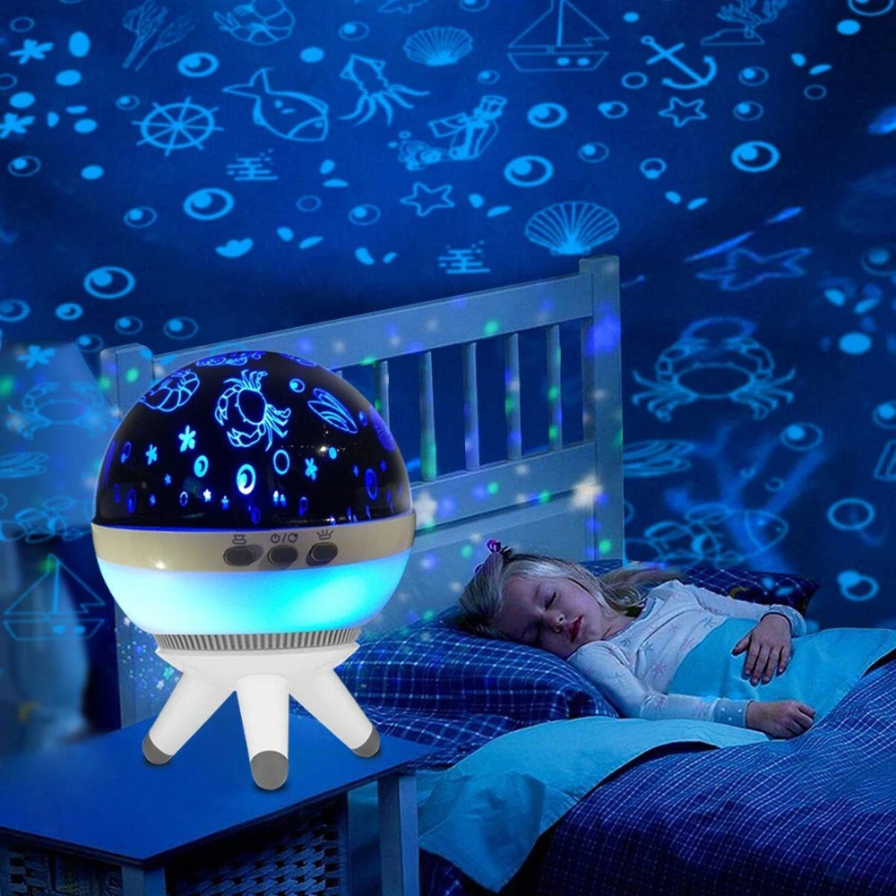 baby nursery light projector