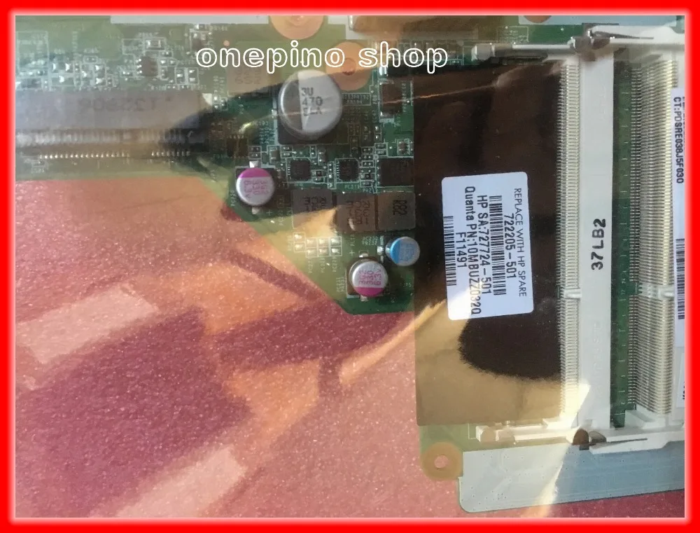 722205-001 For HP Pavilion 15 laptop motherboard 722205-501 DA0R76MB6D0 (DSC A6-5200M 1G W8STD ) laptop motherboard perfect item