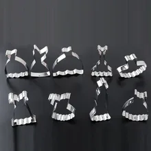 Multi формы из нержавеющей стали торт Рождественская елка олень Олдман форма для торта кухонные Инструменты для декорирования Кондитерская выпечка формы