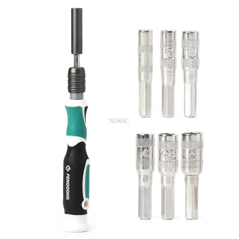 

7 In 1 Screwdriver Set Telescopic CR-V Magnetic Multifunction 2.5/3.0/3.5/4/4.5/5mm A25 dropshipping