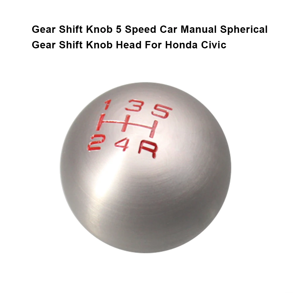 Gear Shift Knob 5 Speed Car Manual Spherical Gear Shift Knob Head For