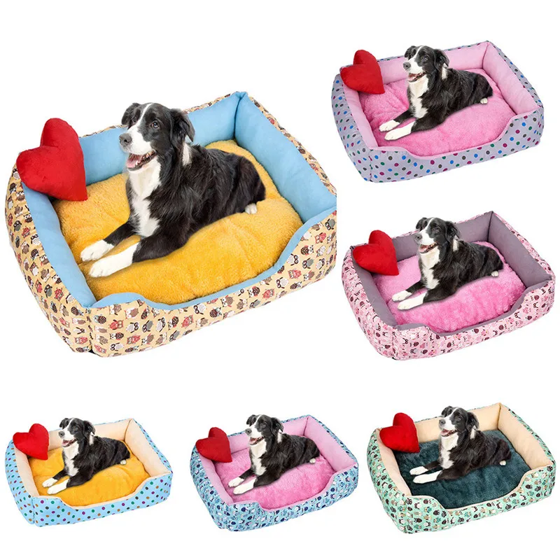

Top Quality Bed Sofa Mat House 2 Size Cot Pet Bed House Big Blanket Cushion Supplies Puppy Cushion House Pet Warm Dog Mat