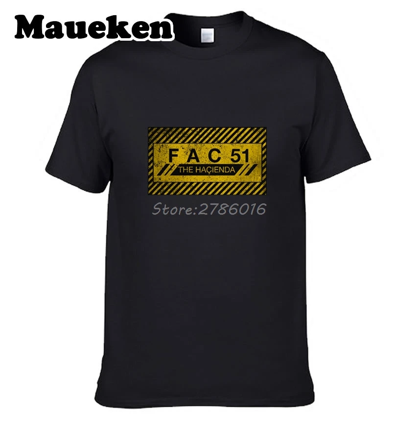 Men S Fac 51 The Hacienda I T Shirt Fac51 Club Factory Records Joy Division T Shirt 100 Cotton Short Sleeve W The Division Joy Divisiont Shirt T Shirt Aliexpress