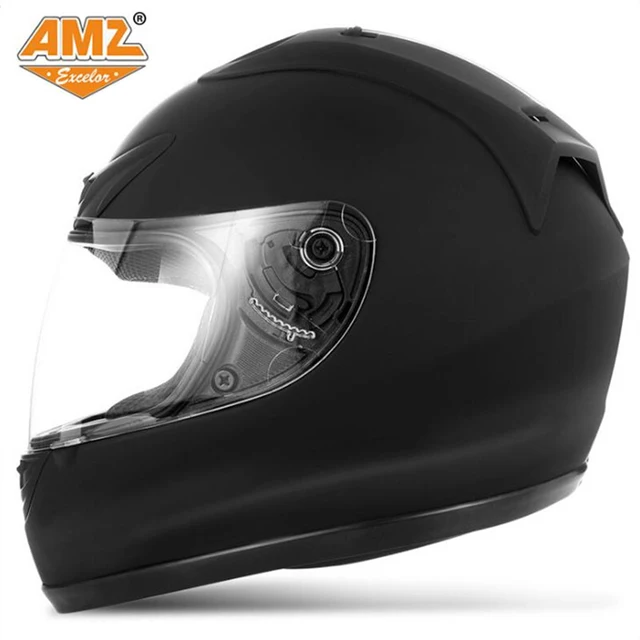 AMZ Professional Racing Style Full Face Motorcycle Helmet motorbike helmet DOT approvedin
