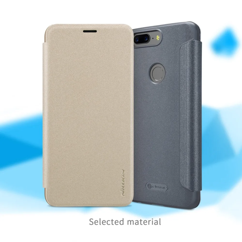 Oneplus 5T phone case cover NILLKIN Sparkle Series super slim flip cover PU leather case for Oneplus 5T One plus Oneplus 5t Oneplus 5T phone case cover NILLKIN Sparkle Series super slim flip cover PU leather case for Oneplus 5T One plus Oneplus 5t