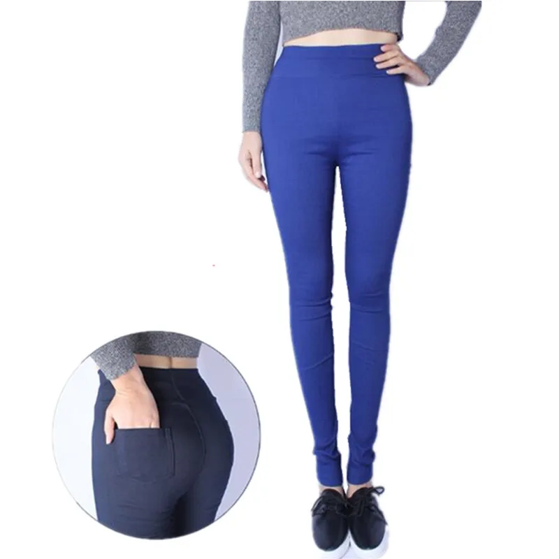 2017 Genuine NAVLED Z-031 Factory Outlet Tall Waist Pocket Big Yards Leggings Women Pants 4 Color 5 Size Spring Summer Leggings Leggings