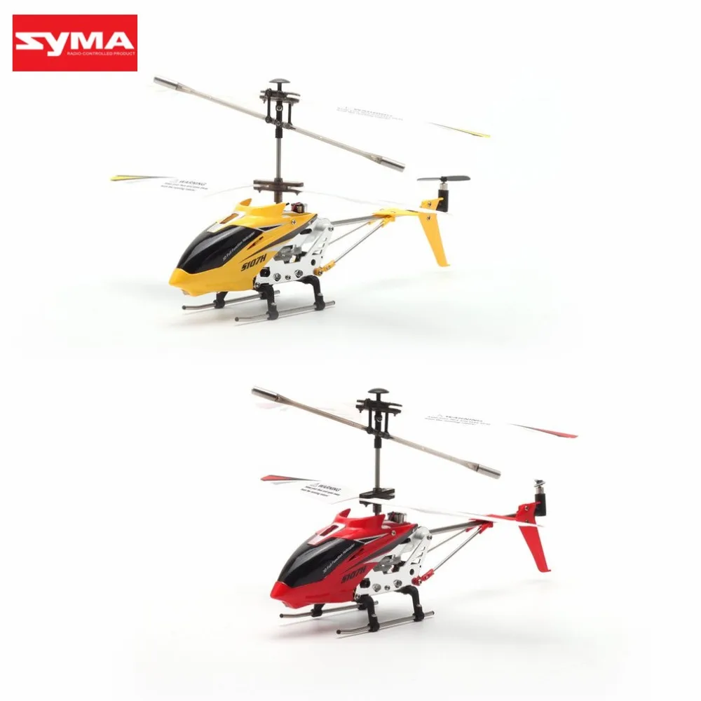 

Original Syma S107H Gyro Metal 2.4G Radio 3.5H Mini Helicopter RC Remote Control Altitude Hold RC Drone for Toy Gift Present RTF