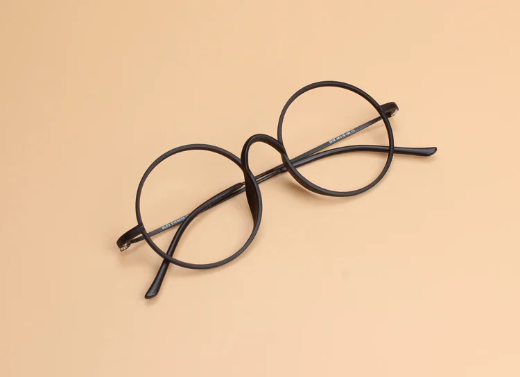 Легкие тонкие пластиковые стальные вольфрамовые оптические очки с круглой оправой унисекс женские и мужские очки в духе гиков могут наполнять близорукость дальнозоркость линзы