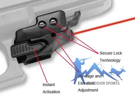PPT горячий продавать Тактический красный лазерный прицел для охоты стрельбы OS20-0024