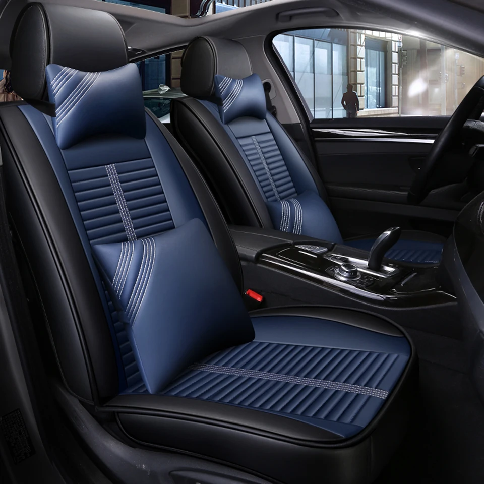 XWSN универсальный чехол для автомобильных сидений mazda 6 gh gg cx3 cx 5 cx7 cx9 3 bk demio