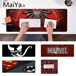 MaiYa Простой Дизайн Marvel Comics логотип анти-скольжения прочный Computermats индивидуальные коврики для мышки ноутбук коврик для мышки в стиле аниме