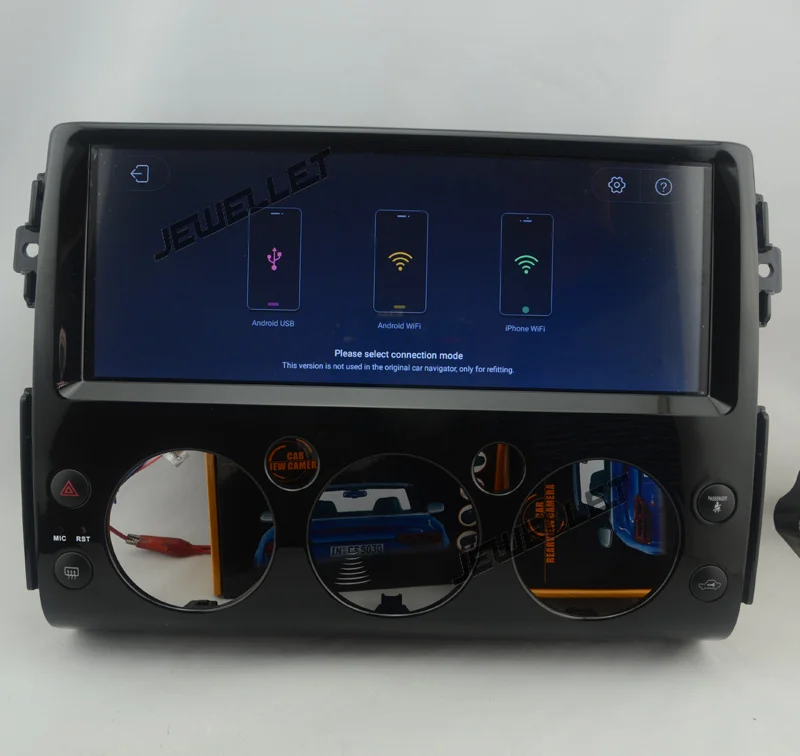 Best 12.3" Octa core  Android 9.0 Car GPS radio Navigation for Toyota FJ Cruiser  with 4G/Wifi, DVR OBD 8