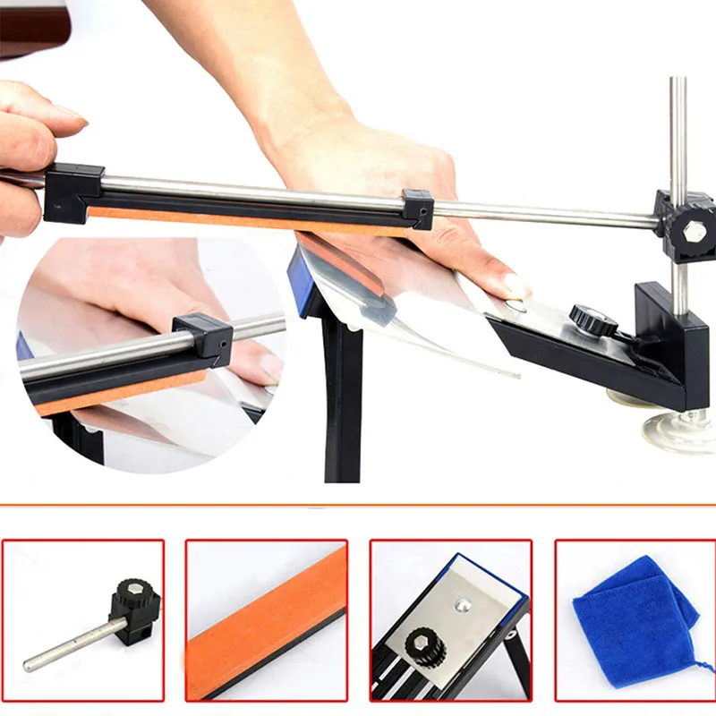 

New Fixed-angle Sharpening Frame Knife Sharpener Stone Tool Sharpening Machine Access Grinding Knife Sharpening Set Tool