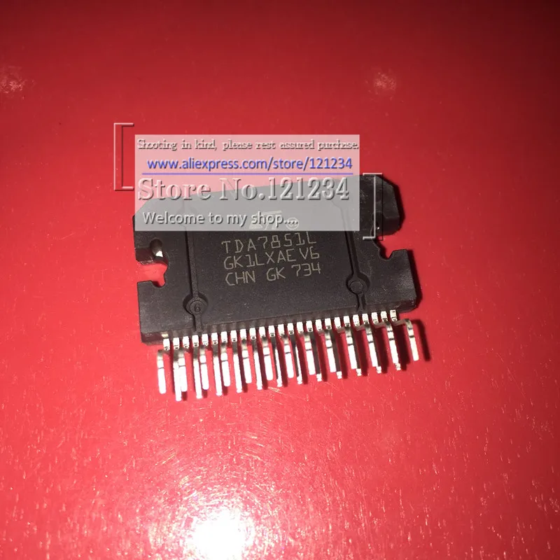 1pcs/1lot 100%NEW ORIGINAL Car amplifier module ZIP 25 TDA7851l ...
