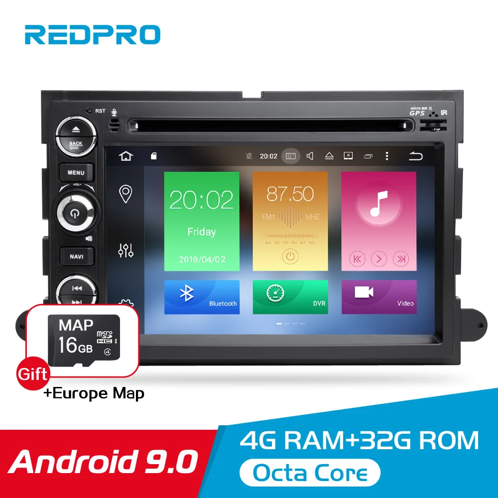 Perfect Android 9.0 car DVD Radio Multimedia Player for Ford Edge Expedition Escape 2004-2008 Audio GPS Video Stereo Navigation Headunit 0 Perfect Android 9.0 car DVD Radio Multimedia Player for Ford Edge Expedition Escape 2004-2008 Audio GPS Video Stereo Navigation Headunit 0