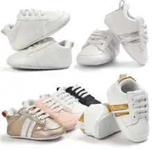 New Romirus Spring font b baby b font moccasins infant anti slip PU Leather first font