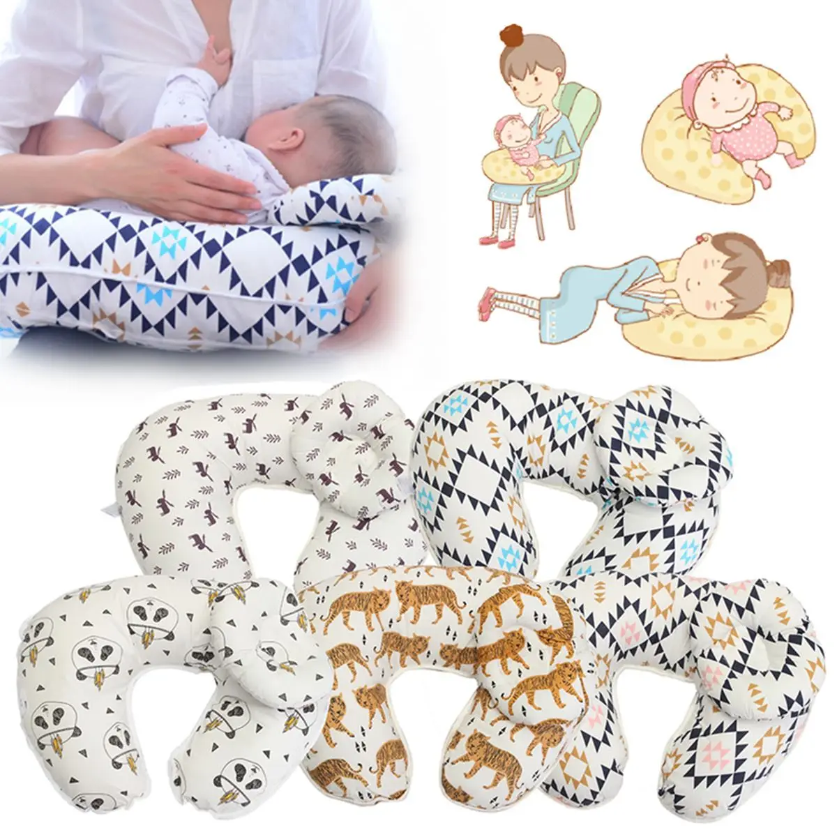 Beautiful Flower Patterns Baby Stroller Cover Baby Car Seat Cover