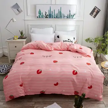 

New Cotton/ployester Duvet Cover Comforter/Quilt/Blanket Cover with Zipper Twin Full Queen King Double Size 180*220/200*230cm