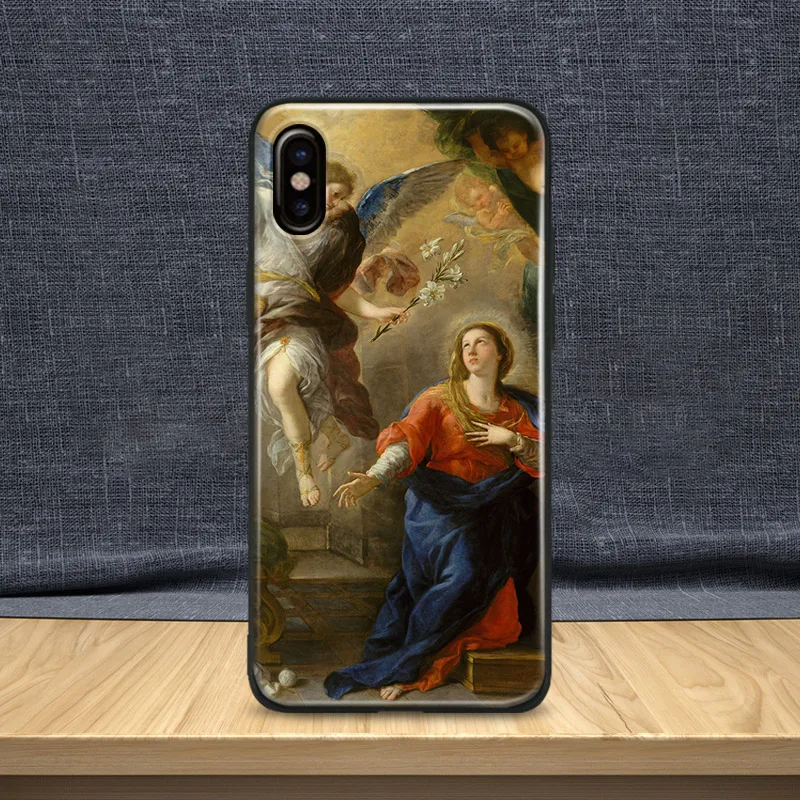 

Beautiful Oil Painting aesthetics art Soft Silicone Phone Case Cover For Apple iPhone Se 5s 6 6s 6Plus 6sPlus 7 8 7Plus 8Plus X
