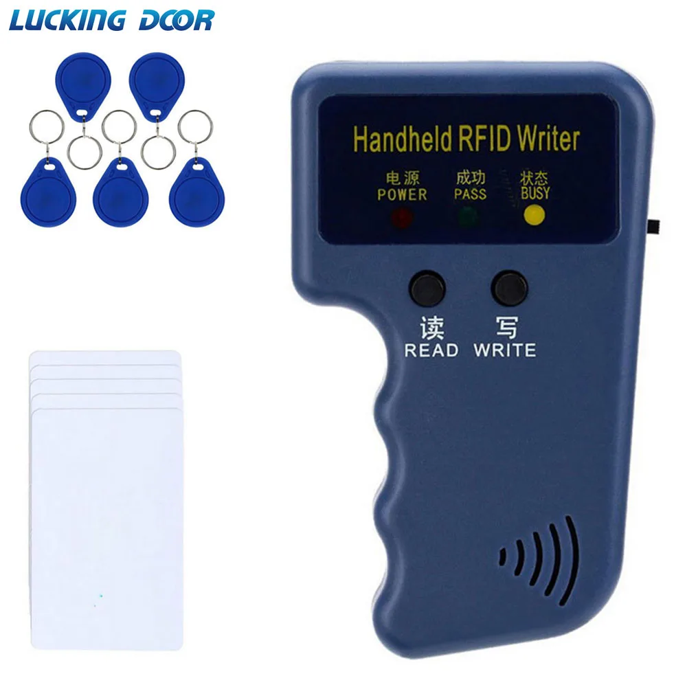 

Handheld 125KHz RFID Duplicator Copier Writer Programmer Reader RFID ID Card Writer Copier Duplicator