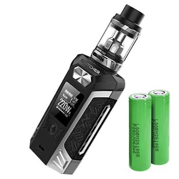

Authentic Vaporesso Switcher 0.96" OLED 220W Kit with 5ml NRG Tank GT8 Core Coil - Silver
