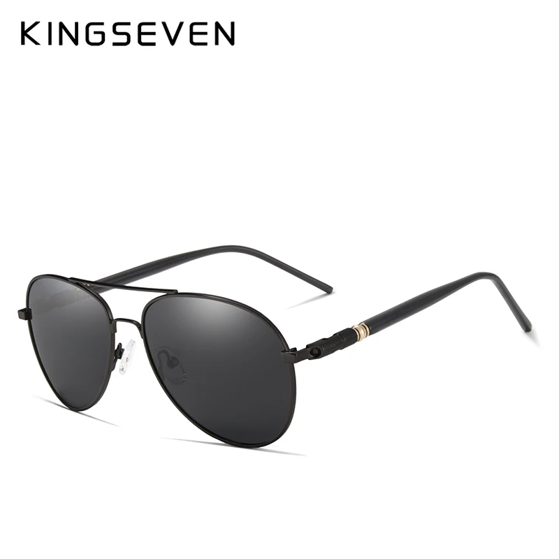 KINGSEVEN, мужские HD очки для ночного вождения, Поляризованные, антибликовые, для дождя, дня, ночного видения, солнцезащитные очки, для улицы, желтые линзы, солнцезащитные очки