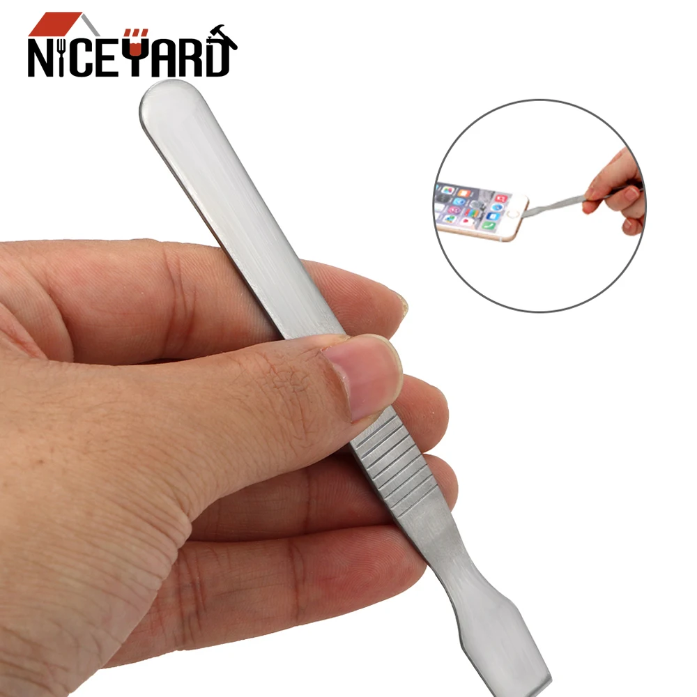 NICEYARD металлический лом открытый ремонтный скребок металлический припой нож Pry оловянный скребок нож для смешивания Инструменты для ремонта мобильных телефонов