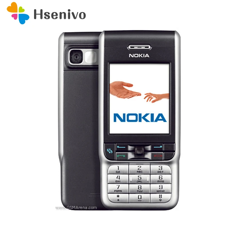 Мобильный телефон Nokia 3230 разблокированный вращающийся 2 1 дюйма GSM 3G Symbian 7 0 s с Bluetooth