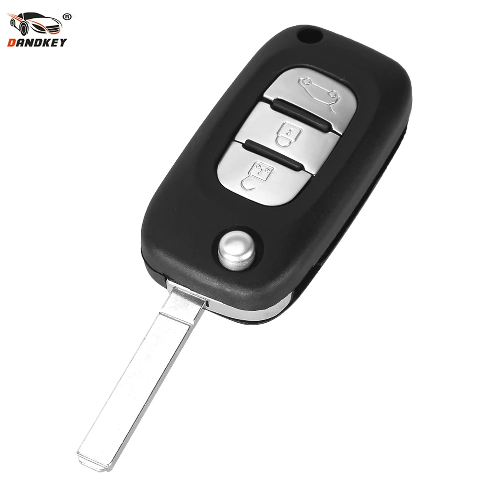 Dandkey 10xcar удаленный ключевой Чехол Флип брелок складной режиссерский лезвие В