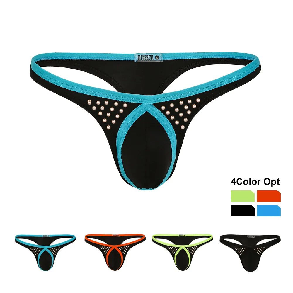 

Mens Underwear Boxer Briefs Jockstrap Thongs G Strings Erotic Transparent Jocks Tanga Underpants Shorts T-back Golden Beads