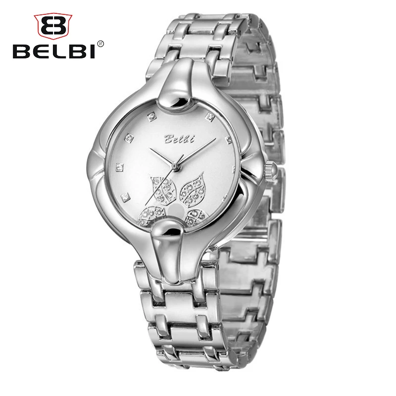 Женские кварцевые часы BELBI наручные с золотым механизмом Relogio Feminino Montre Femme новинка