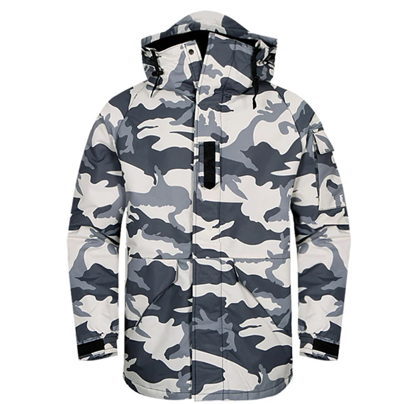Nieuwe Premium \SouthPlay\ Winter Seizoen Waterdichte 10,000mm Warming Ski & Snowboard Wit Camo Militaire Jassen Nieuwe Premium \SouthPlay\ Winter Seizoen Waterdichte 10,000mm Warming Ski & Snowboard Wit Camo Militaire Jassen
