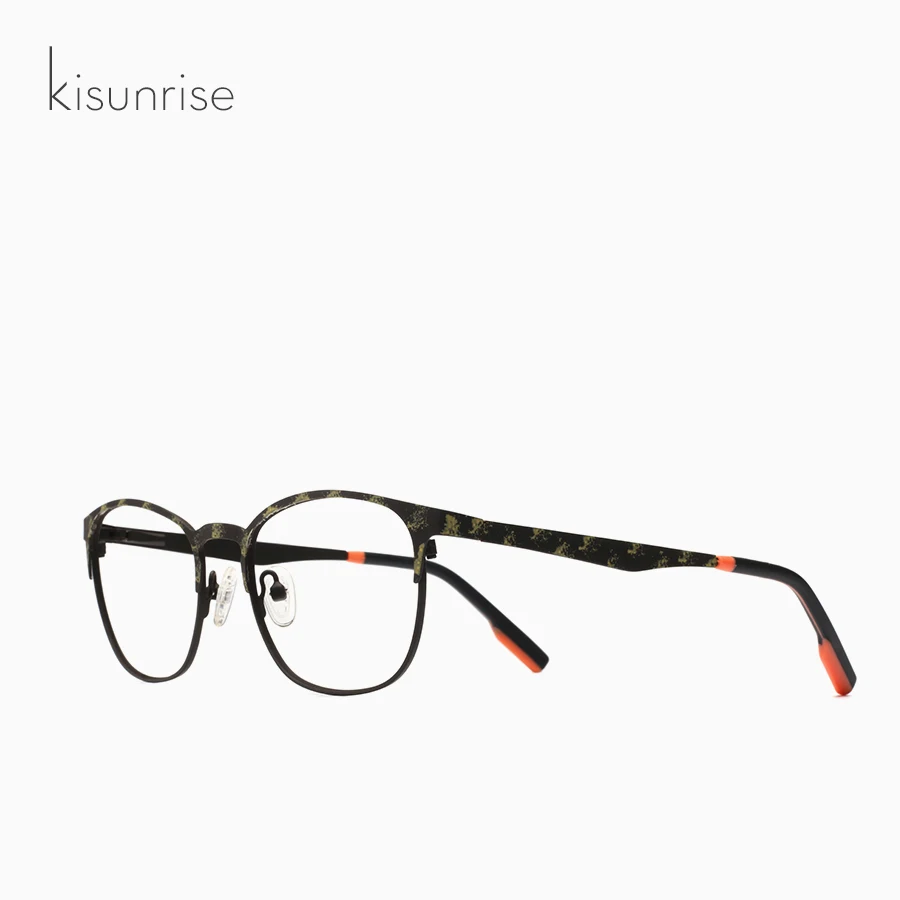 KISUNRISE TR90 оправа для очков Мужские квадратные очки по рецепту Новинка 2019