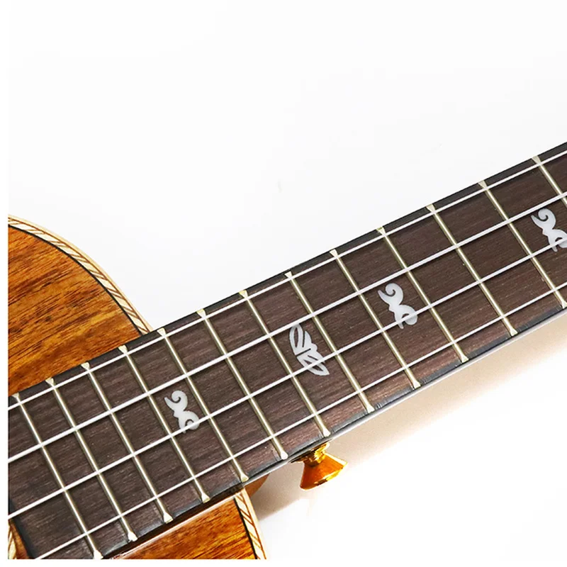 Укулеле 27 дюймов Твердые Acacia мини Electri Tenor акустические гитары 4 струны Ukelele музыка установить пикап путешествия гитара Музыка