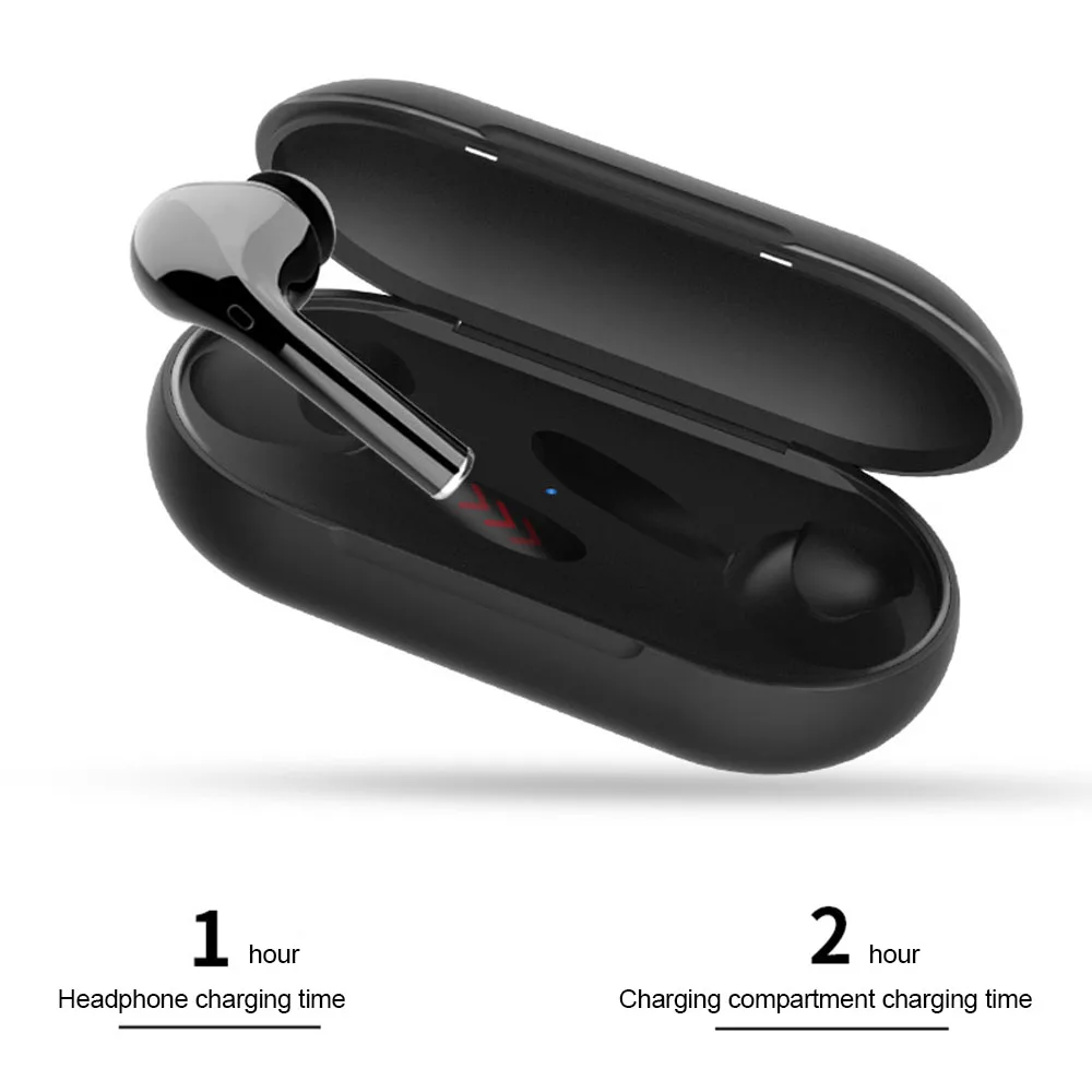 

TW08 Bluetooth Earphone TWS Earbuds Wireless Bluetooth 5.0 Earphones Stereo Headset Bluetooth Headsets With Mic and Charging Box