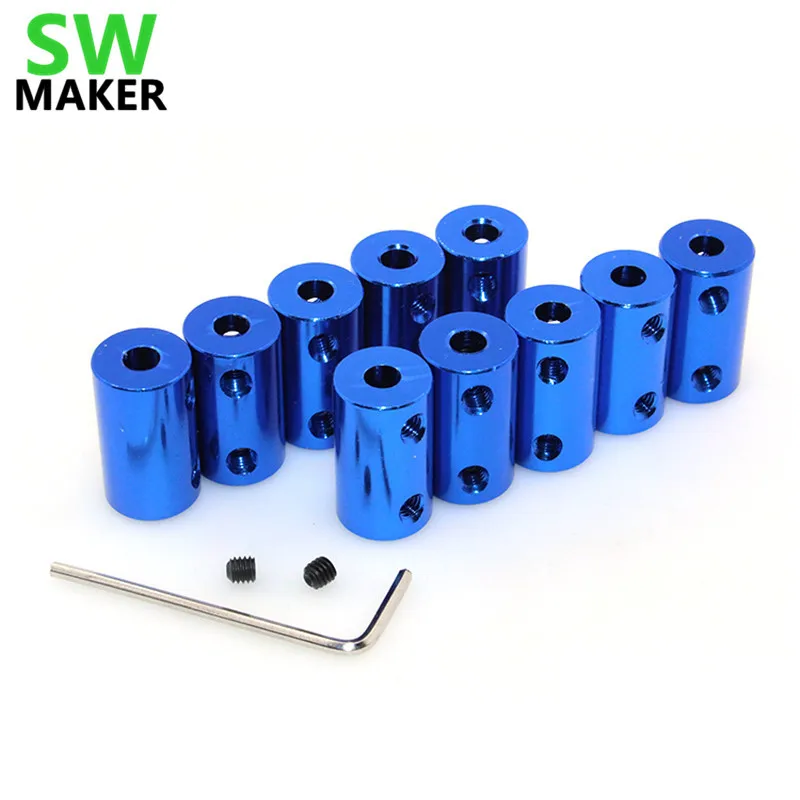 SWMAKER Aluminum Alloy coupling 5x5mm/5x8mm for Reprap