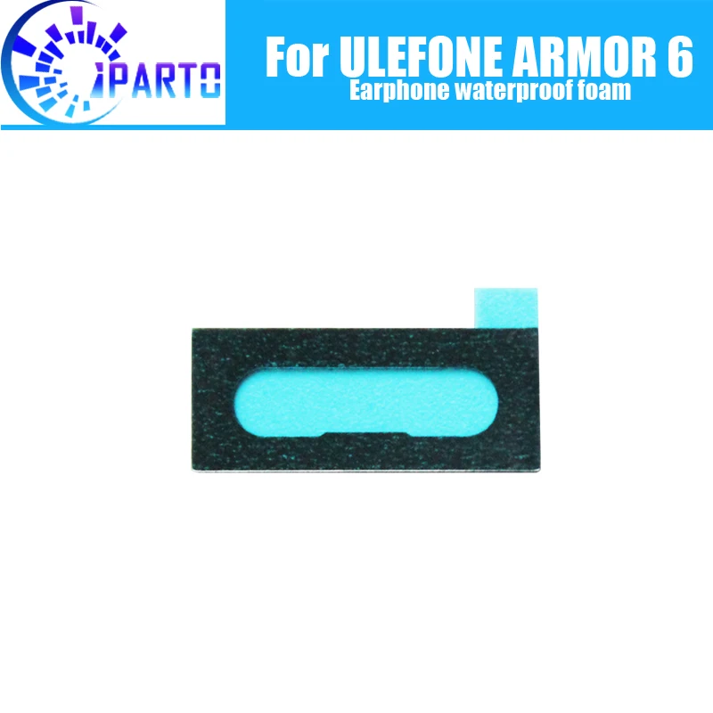 

100% original new for ULEFONE ARMOR 6 ear speaker receiver waterproof front frame back glass cover case adhesive sets sticker