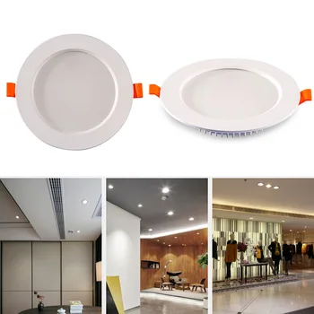 

Recessed LED Panel Light 6W 9W 12W 18W 21W Ceiling Down Lights QJ888