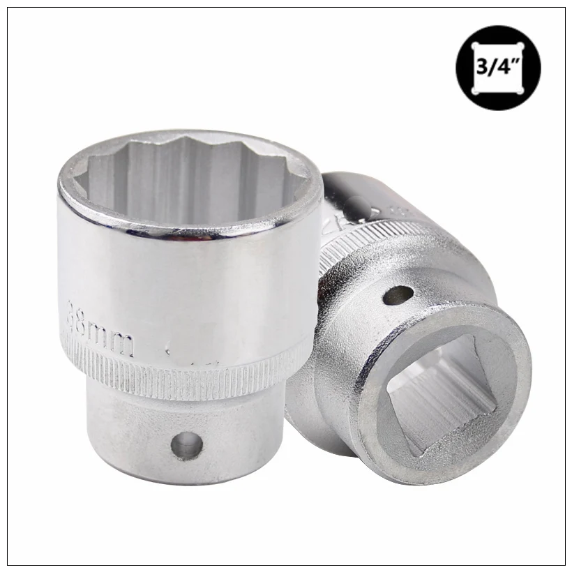 

3/4" Twelve corners Socket Wrench head metric socket socket wrench kit hex socket head torque wrench sleeve head