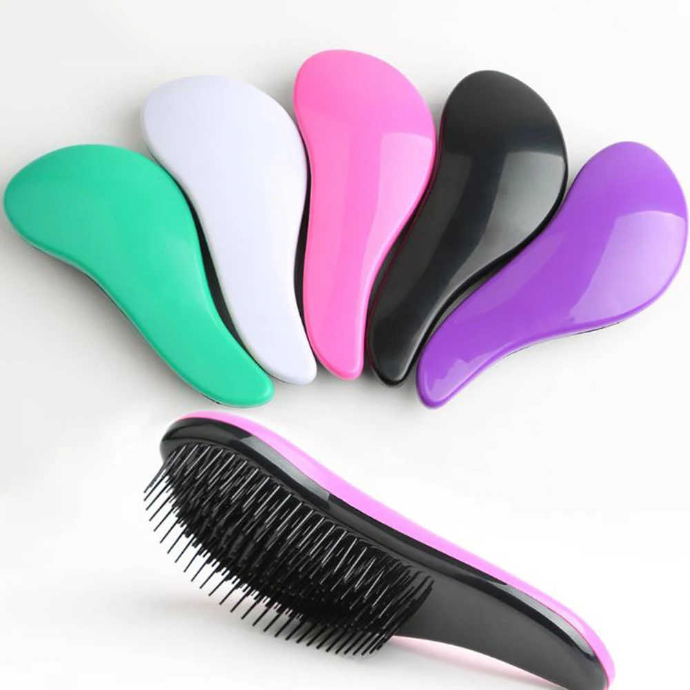 

Magic Handle Tangle Detangling Comb Shower Hair Brush detangler Salon Styling Tamer exquite cute useful Tool Hot hairbrush