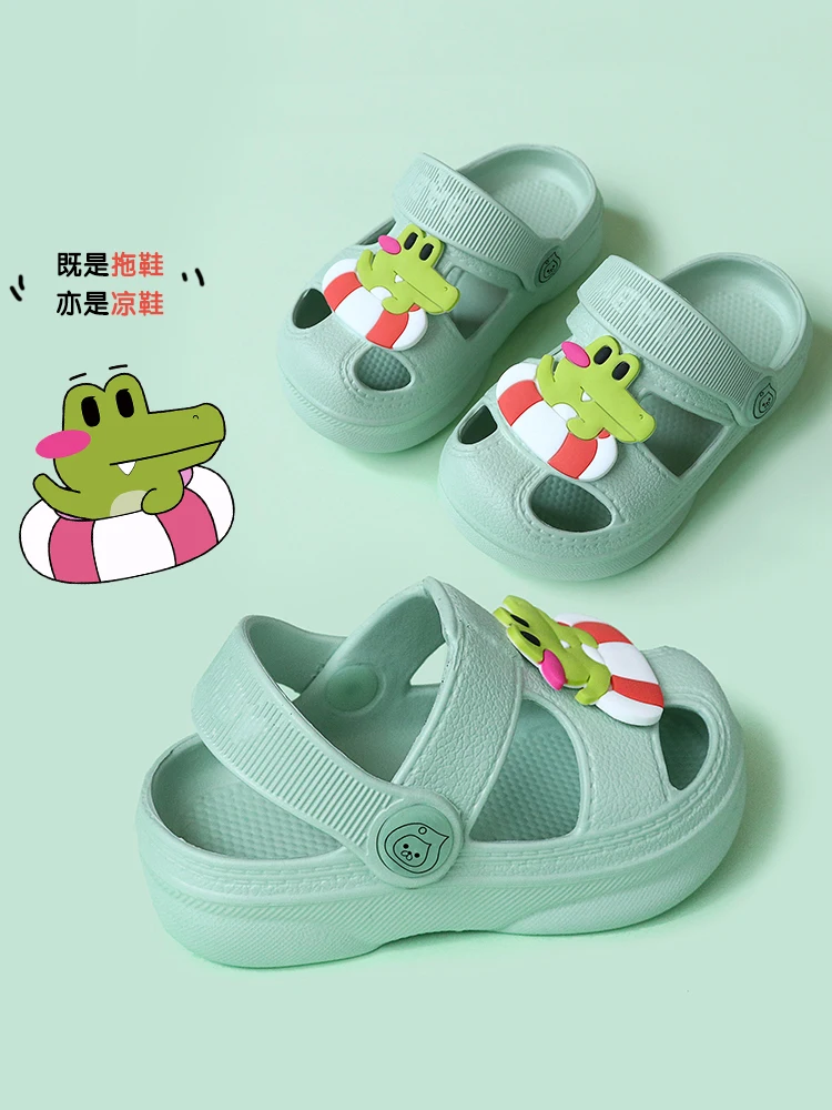 

cute Non-slip cartoon kids slippers baby boy girl children Comfortable summer beach water indoor shoes children outdoor sandals