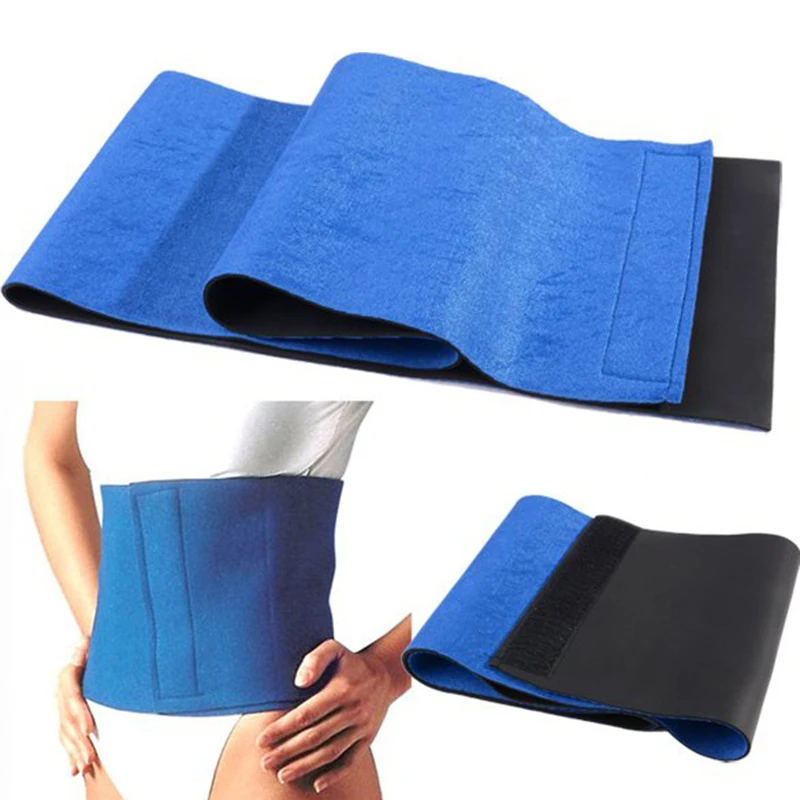 New Adjustable Free Size Trimmer Sauna Belt Slimming Belt Burner Belly Fitness Body Wrap Cellulite Shaper