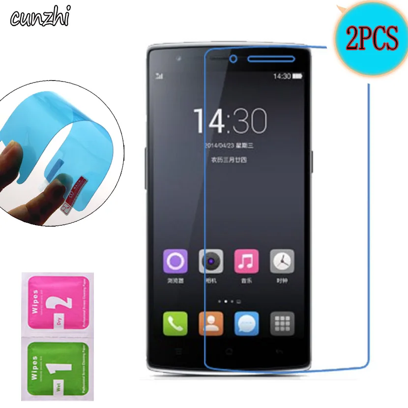 

2PCS Soft Ultra Clear TPU Nano-coated Tempered Explosion proof Screen Protector Film For Oneplus one One plus 1
