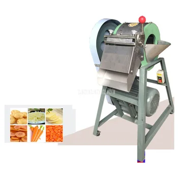 

Multifunctional Commercial Restaurant Vegetable Cutter Mincer Potato Slicer Onions Cabbage Slicing Machine Potato Chipper Dicer