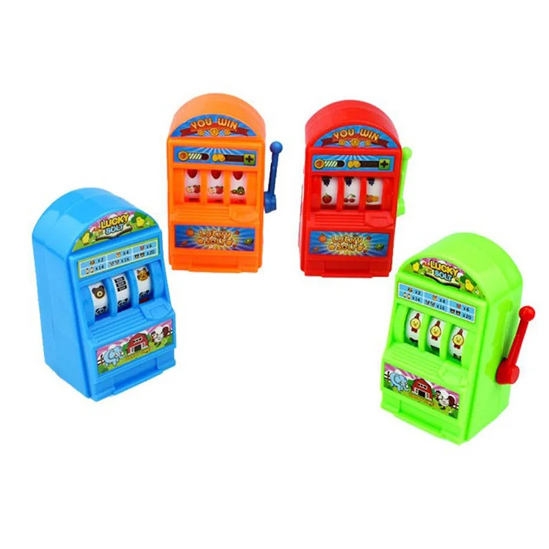 

1 Pc Funny Children Simulation Handheld Mini Lottery Machine Game Machine Wind Up Toy