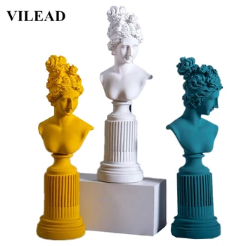 

VILEAD 36cm Resin Freya Goddess Statuette Warm Home Decoration Accessories Ornament Modern Event Party Supplies Birthday Gifts
