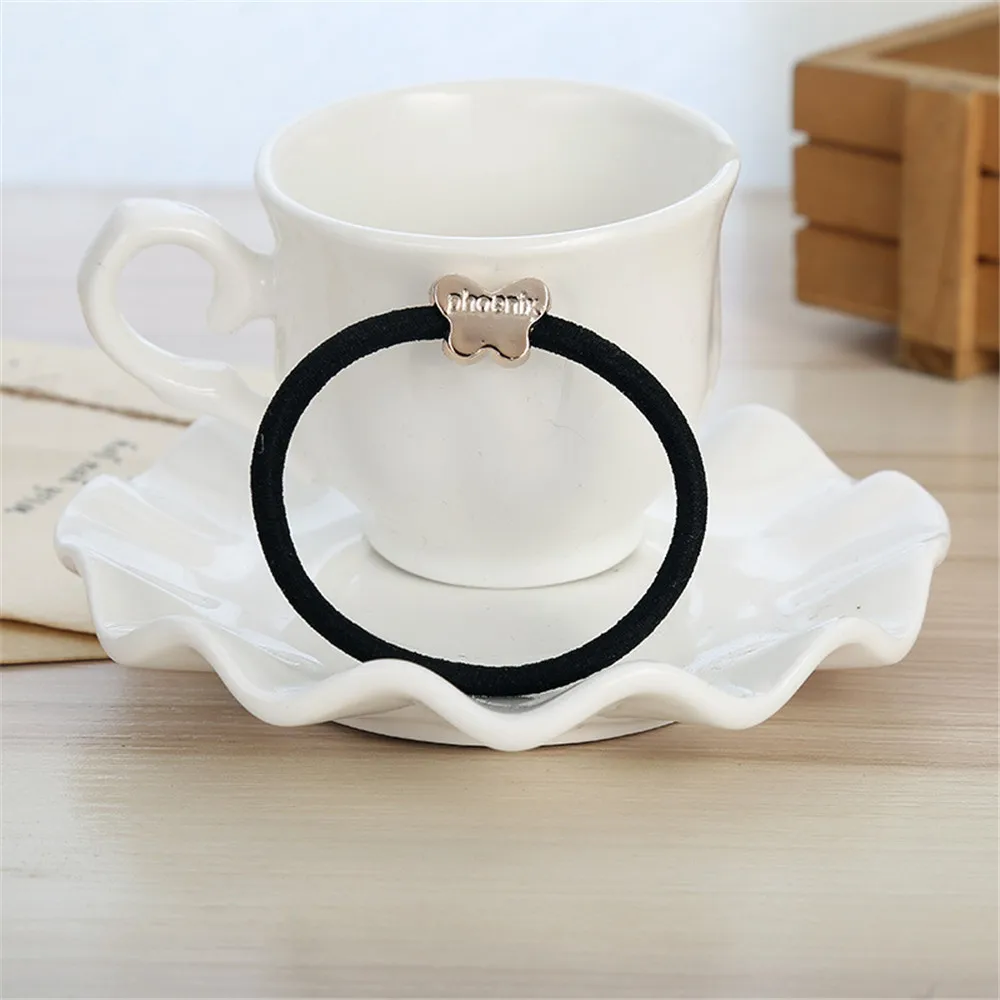 3 PCS Ponytail Holder Rubber Band Gum Simple Black Headband Flower Heart Bow Hair Accessories for Women Girl Elastic Hair Bands 3 PCS Ponytail Holder Rubber Band Gum Simple Black Headband Flower Heart Bow Hair Accessories for Women Girl Elastic Hair Bands