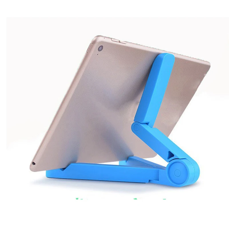 

New universal lazy bracket triangle mobile phone bracket desktop folding tablet bracket for iPhone iPad desktop bracket