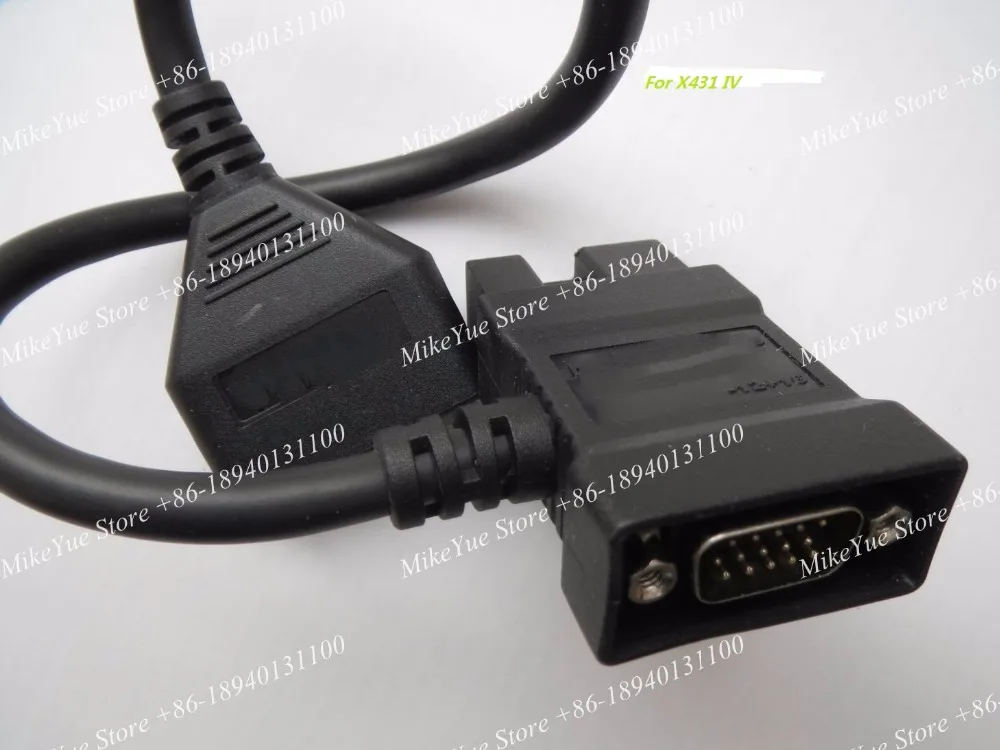 ORIGINAL for LAUNCH X431 IV for Mitsubishi Hyundai-12+16 OBD II Cable OBDII Adaptor 12 16 OBD2 Cables OBD 2