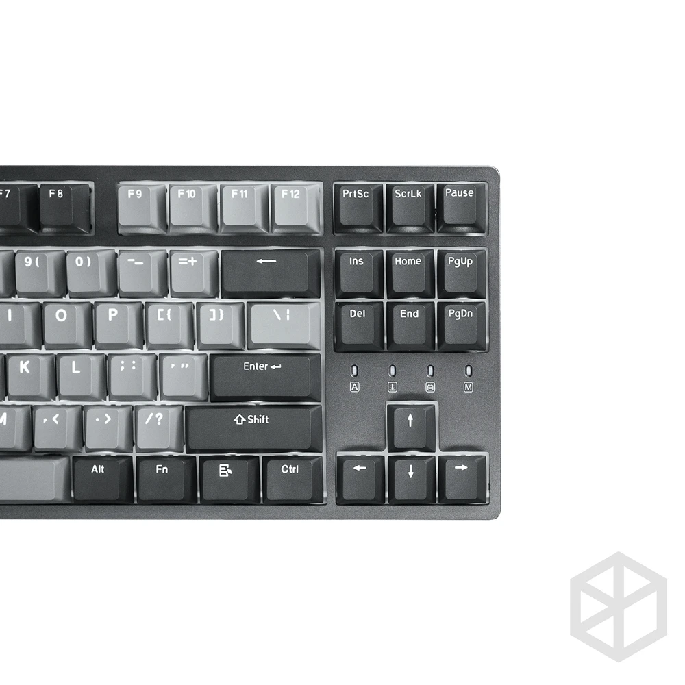 Механическая клавиатура durgod 87 corona k320 с подсветкой переключатели cherry mx pbt doubleshot
